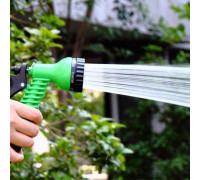 Шланг садовый Magic Hose 30.0м с РАСПЫЛИТЕЛЕМ (6 режимов). Цвет: зеленый SX-49