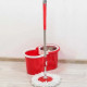 Универсальная швабра с отжимом-центрифугой и ведром Easy Mop Круглая Швабра. Цвет: красный KL-83