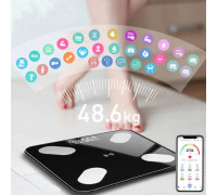 Весы для отслеживания здоровья MATARIX MX-454 App, Умные бытовые весы для измерения состава тела FU-45
