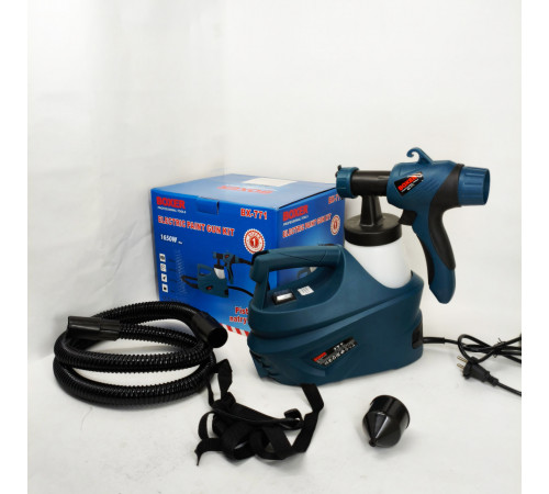 Краскопульт электрический для стен 1650 Вт Boxer BX-771 электрический краскораспылитель OL-69