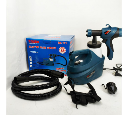 Краскопульт электрический для стен 1650 Вт Boxer BX-771 электрический краскораспылитель OL-69