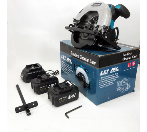 Акумуляторна циркулярна пилка KRAFFTEC 48V YV-90 за 5484 грн