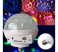 Диско-шар светомузыка диско шар с цоколем Music Ball E27 ZV-13