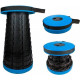 Раскладной стул, складной табурет Retractable Stool. Цвет: синий TW-29