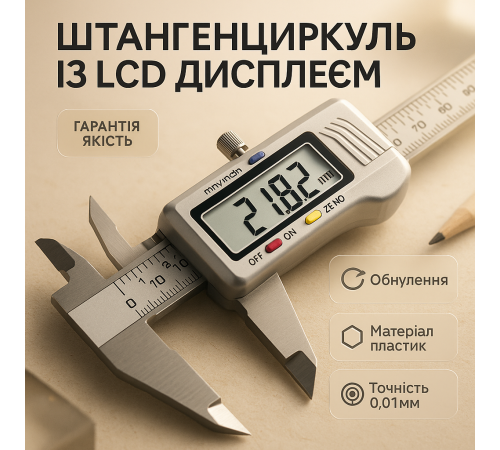 Микрометр электронный с дисплеем, Цифровой штангенциркуль 150 мм, Штангенциркуль для разметки FT-72