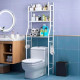 Полка стеллаж в ванную комнату над унитазом Toilet Rack этажерка в ванную стеллаж в туалет PD-97