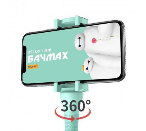 Гибкий держатель для телефона с присосками универсальный Cute Worm Lazy Holder. Цвет: голубой XJ-45