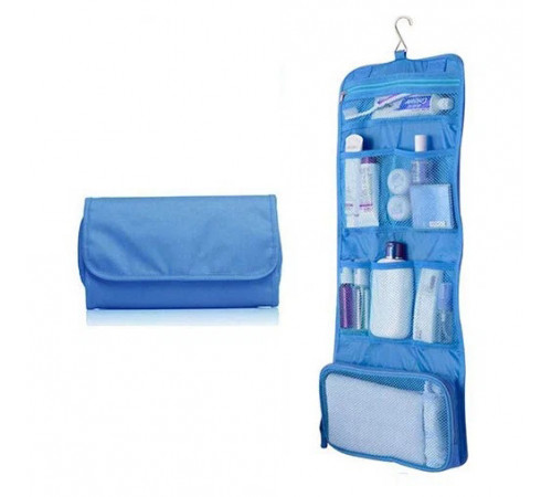 Органайзер дорожный сумочка косметичка Travel Storage Bag. Цвет: синий LF-42
