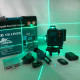 Уровень лазерный линейный нивелир аккумуляторный Laser 4D, 16 линий, рабочее растояние 30м, в чемодане BI-40