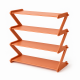 Хранение женской обуви Shoe Rack 4 яруса, Полка для обуви раскладная Держатель для в шкаф IZ-28