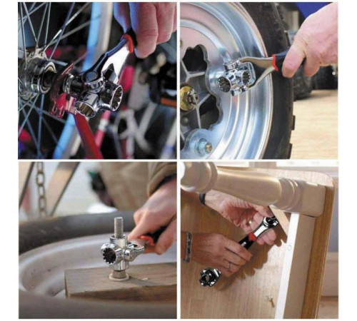 Универсальный ключ 48 в 1 Universal Tiger Wrench PRO original Сверхпрочный, набор универсальных ключей SY-32