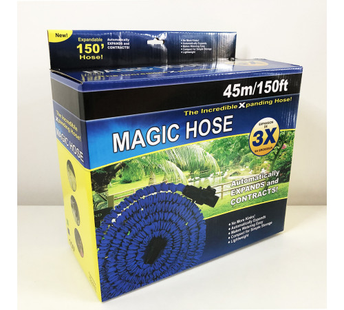 Шланг садовий Мagic House 45.0м. Колір синій VX-76 за 375 грн