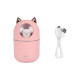 Увлажнитель воздуха Humidifier H2O Cat USB с котиком на 300мл. Цвет: розовый SY-48