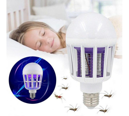 Світлодіодна лампа для комах Zapp Light, електрична пастка для комах, протимоскітна лампа від комарів LY-81 за 313 грн