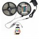 Led 5050 rgb комплект SMD, Светодиодные ленты 220в, Разноцветная светодиодная лента VW-65