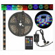 Led 5050 rgb комплект SMD, Светодиодные ленты 220в, Разноцветная светодиодная лента VW-65