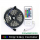 Led 5050 rgb комплект SMD, Светодиодные ленты 220в, Разноцветная светодиодная лента VW-65