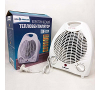 Практичний тепловентилятор Sea Breeze SB-039 2000 Вт, Обігрівач електричний, Вітродуйка для дому OX-22