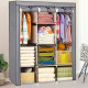 Тканинна шафа органайзер для дому WARDROBE 175 х 130 х 45 см, Органайзер шафа для речей OT-31 за 1038 грн