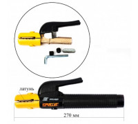 Электрододержатель ESAB 600A длина 27 см, ЛАТУНЬ