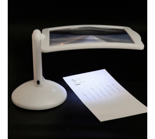 Универсальная настольная лупа с LED подсветкой - Brighter Viewer Hands