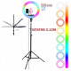 Кольцевая лампа со Штативом RGB 36 см,Светодиодная LED лампа,Кольцевой свет,Разноцветная лампа блогера