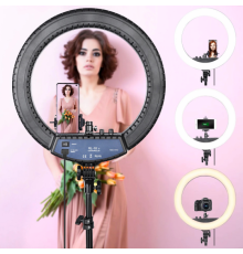 Кільцева LED лампа RL-18, 45см, пульт у комплекті