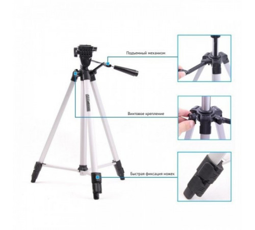 Алюминиевый штатив TRIPOD TF-330A универсальный для камеры или смартфона