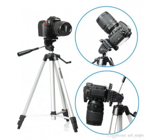 Алюминиевый штатив TRIPOD TF-330A универсальный для камеры или смартфона
