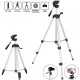 Алюминиевый штатив TRIPOD TF-330A универсальный для камеры или смартфона