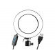 Кольцевая USB LED лампа 16 см