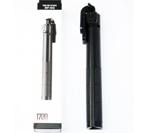 Штатив-трипод для телефона Selfie stick DF-02 1.7 м с Bluetooth пультом