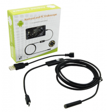 Камера Ендоскоп Android та PC Endoscope, гнучка USB-камера (100P) 3.5 м