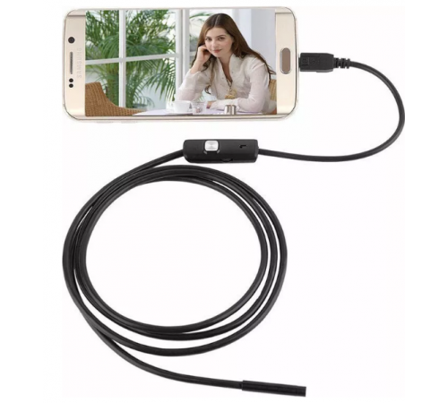 Камера Эндоскоп Android and PC Endoscope, гибкая USB-камера (100P) 3.5 метра