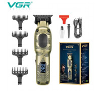Триммер VGR V-954, 4 насадки, 7000 RPM, LED Display