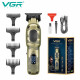 Триммер VGR V-954, 4 насадки, 7000 RPM, LED Display за 1188 грн