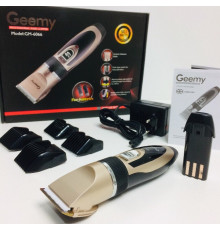 Профессиональная аккумуляторная машинка для стрижки GEMEI GM 6066 (40 шт/ящ)