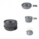 Алюминиевый туритический набор посуды(кастрюли, сковородка, чайник) COOKING SET DS-308 (16) за 1332 грн