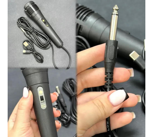 Беспроводная караоке колонка с микрофоном и RGB-подсветкой Sing-e ZQS8148