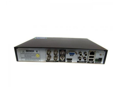 DVR регистратор BNC/V-OUT 4 канальный UKC CAD 1204 AHD 4 cam черный
