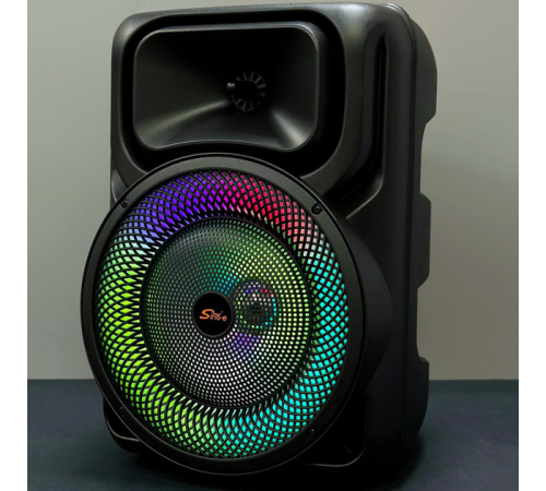 Беспроводная караоке колонка с микрофоном и RGB-подсветкой ZQS8147