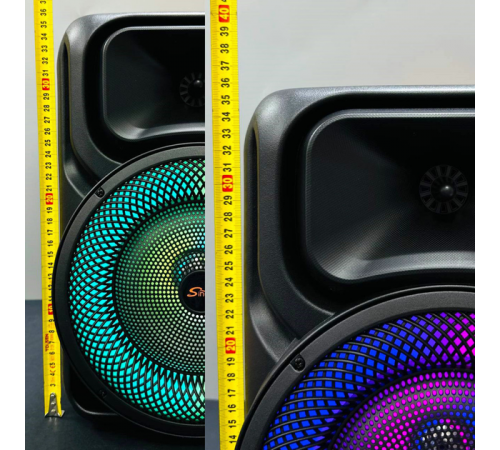 Беспроводная караоке колонка с микрофоном и RGB-подсветкой ZQS8147