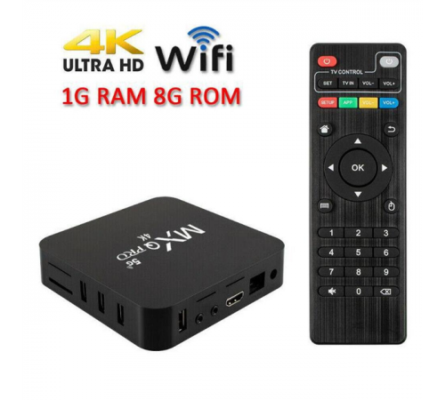 ТВ-приставка Smart TV Box MXQ Pro 4K 5G 4/32gb