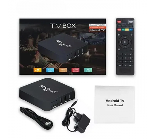 ТВ-приставка Smart TV Box MXQ Pro 4K 5G 4/32gb