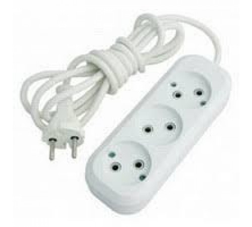Удлинитель FL BI-3m / 10A* 3m*3 розеток (60 шт) за 145 грн