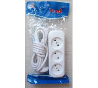 Удлинитель FL BI-3m / 10A* 3m*3 розеток (60 шт)