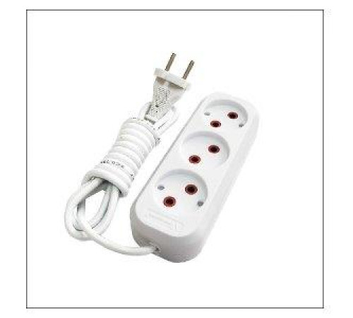 Удлинитель FL BI-3m / 10A* 3m*3 розеток (60 шт) за 145 грн