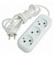 Удлинитель FL BI-5m / 10A* 5m* 3 розеток (50 шт)