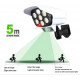 Уличный фонарь в виде камеры solar light BL JLP 2178/ 7728 (40 шт/ящ) за 414 грн