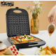 Вафельниця для квадратних бельгійських вафель DSP KC 1160 (4 шт) за 2407 грн